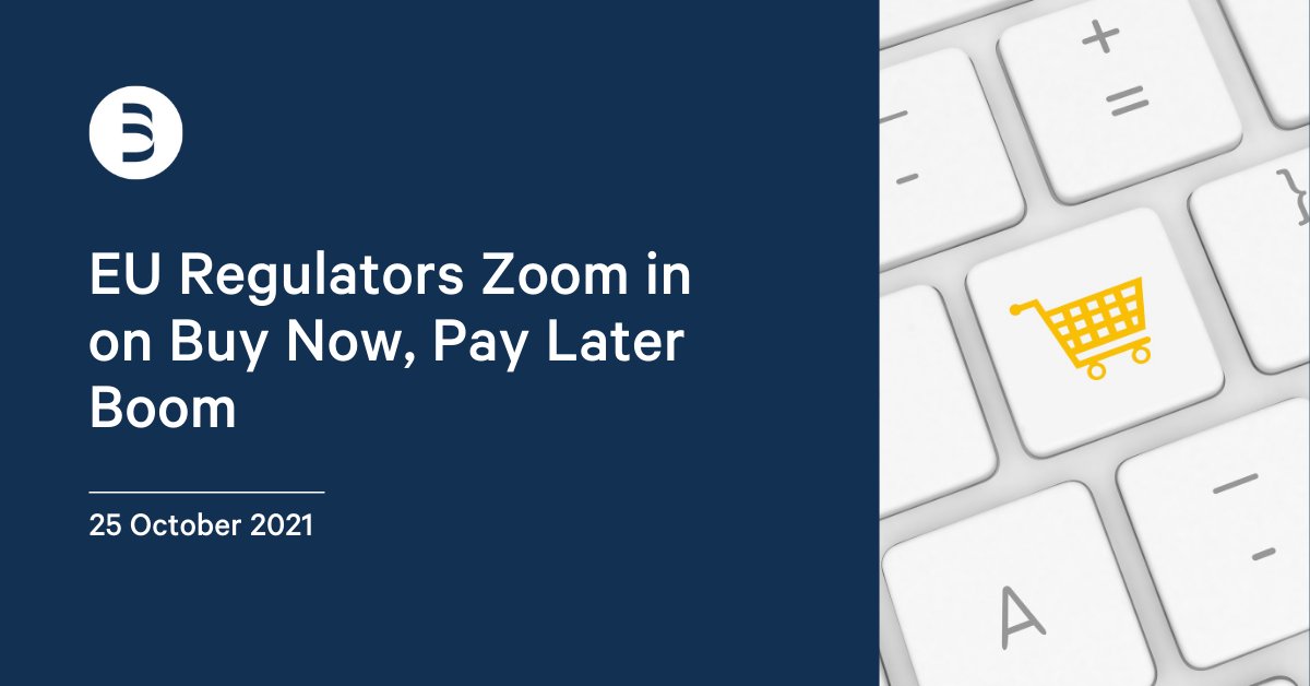 Buy Now, Pay Later – or #BNPL – is booming. Now, regulators are zooming in. The 🇪🇺-Directive on consumer credits is being updated, whereas the UK is exploring policy options. The key facts and issues can now be found on our #BernsteinBlog: bernstein-group.com/2021/10/25/eu-…