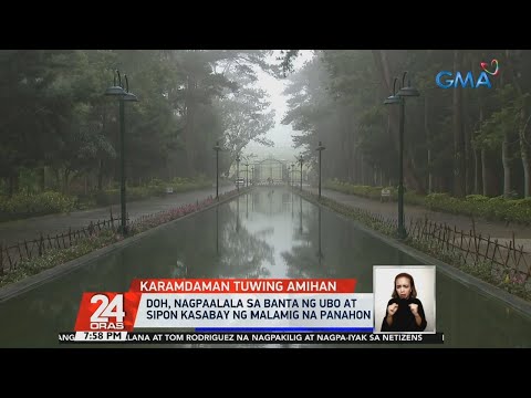 24OrasGMA's tweet photo. VIDEO: DOH, nagpaalala sa banta ng ubo at sipon kasabay ng malamig na panahon https://t.co/MoWoFinY8h https://t.co/0f3hCOvdtv