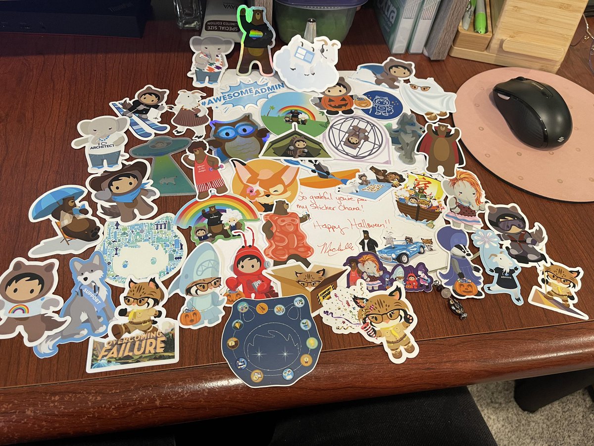 allawler's tweet image. Sticker Queen @mehansen82 just BLEW MY MIND. This is incredible. Gummy bear Codey? Support Blaze? AMAZING. Thank you friend!!! @SMStickerSwap #spookyseason4