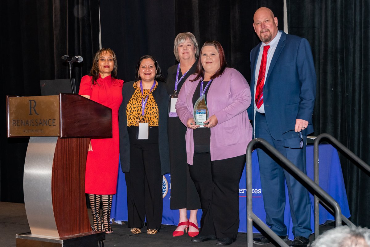 TexasDFPS's tweet image. This year the Core Value award for Collaboration goes to APS Specialist Betty Brown! #FinancialExploitation

Her investigative work &amp;amp; collaboration with staff across multiple agencies was able to help a client who was being financially exploited by family member.  #ProudToProtect