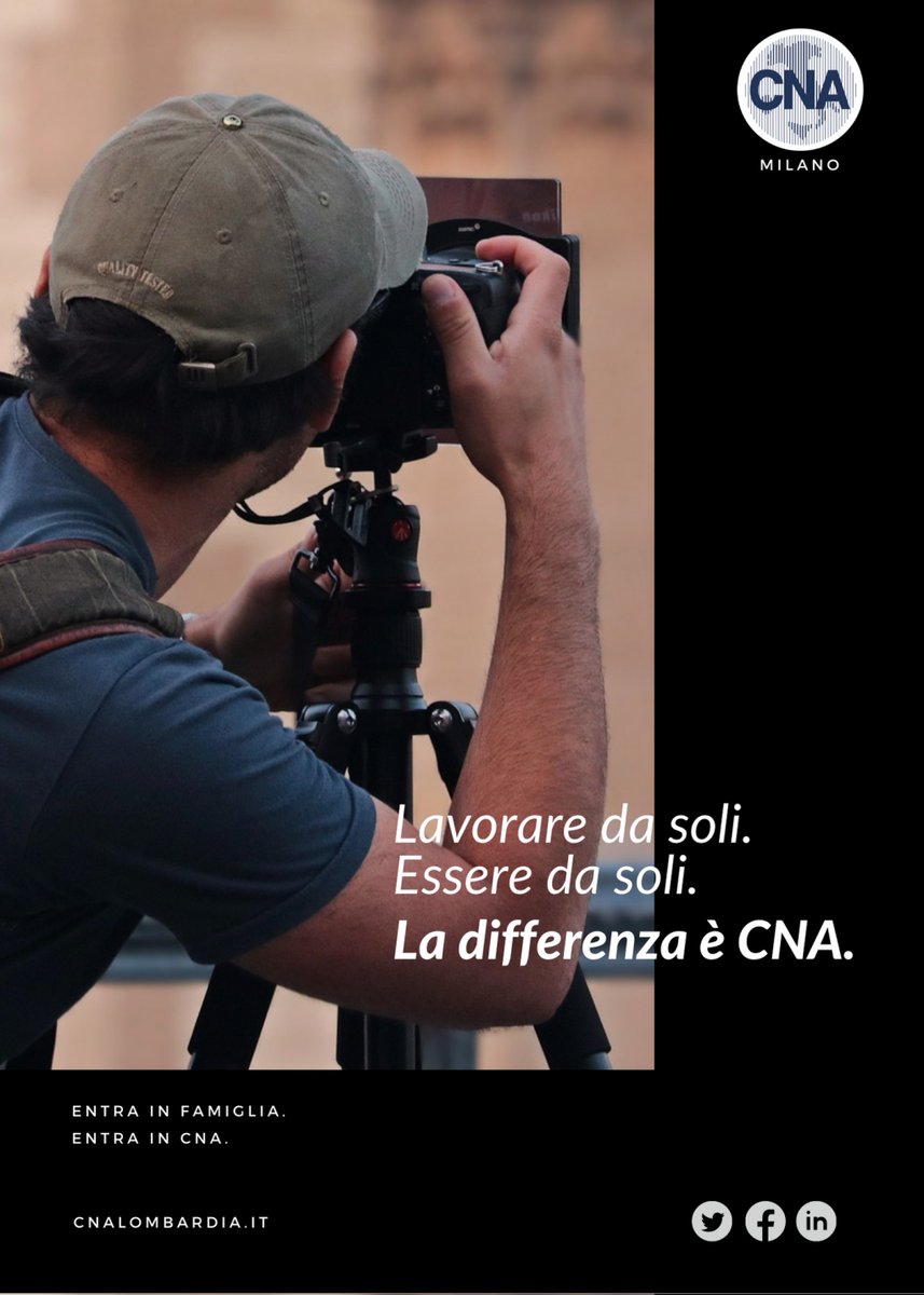Lavorare da soli VS essere da soli. La differenza è CNA.
👥 Siamo un’associazione di imprenditrici e imprenditori. Da oltre sessant’anni lavoriamo per dare voce alla tua voce, rappresentando i tuoi interessi sui tavoli istituzionali e molto altro.