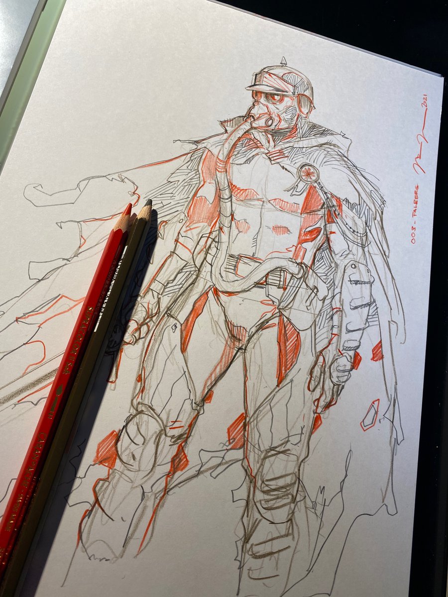 sixmorevodka's tweet photo. The Limited Edition of The Art of Degenesis comes with an original sketch from Marko. While they are now out of stock, you can still put your hands on the Regular Edition on our shop. 

Meanwhile today, Marko started working on them.

Shop: https://t.co/7WjzbbZArl https://t.co/b4fxBRyUtg