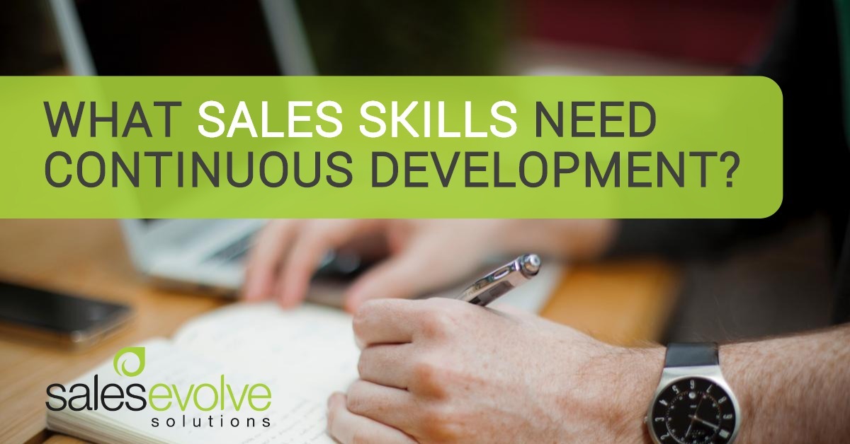 Salesevolve's tweet photo. What #salesskills should be continuous development? Here our co-president, Justin Vanhartingsveldt, offers his list of the top 5 skillsets. Learn more: https://t.co/N7ETobvH0T

#salesprofessionals #salessuccess #salesdevelopment https://t.co/dV1N0P6SGQ