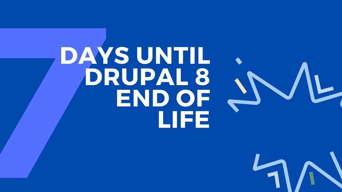 gaborhojtsy's tweet image. Seven days to go until Drupal 8 EOL: start using Composer!
hojtsy.hu/blog/2021-oct-…
