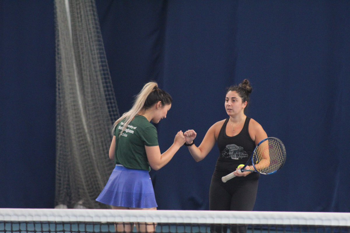 4 days until the Super Weekend kicks off💥

<a href="/UofNTennis/">Uni of Notts Tennis 💚💛</a> no1 women's doubles pair are unbeaten in the season so far, stay tuned to see if they can keep their winning streak alive 👊

#BUCStennis