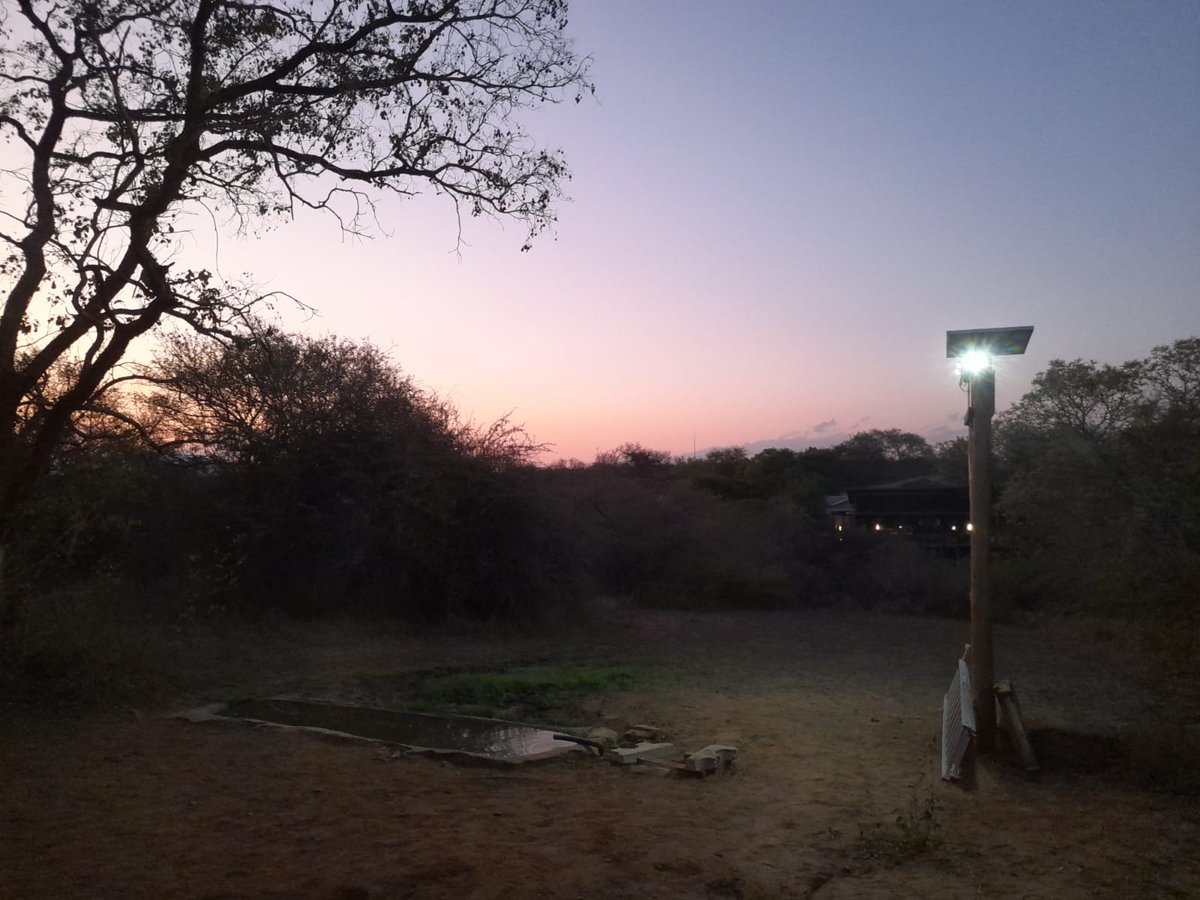 Wits Rural Knowledge Hub - WiRKH (@hubwits) on Twitter photo A solar-powered floodlight has been installed at a Wits Rural Knowledge Hub waterhole. It fades in to avoid scaring game & can be activated by wifi. It's based on Picogrid technology developed in <a href="/WitsUniversity/">Wits University</a> School of Electrical & Information Engineering A solar-powered floodlight has been installed at a Wits Rural Knowledge Hub waterhole. It fades in to avoid scaring game & can be activated by wifi. It's based on Picogrid technology developed in <a href="/WitsUniversity/">Wits University</a> School of Electrical & Information Engineering