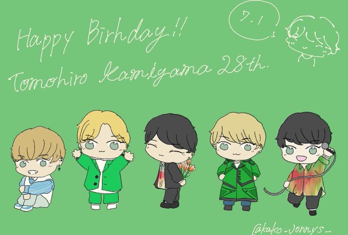 Kako Johnnys さんのイラストまとめ
