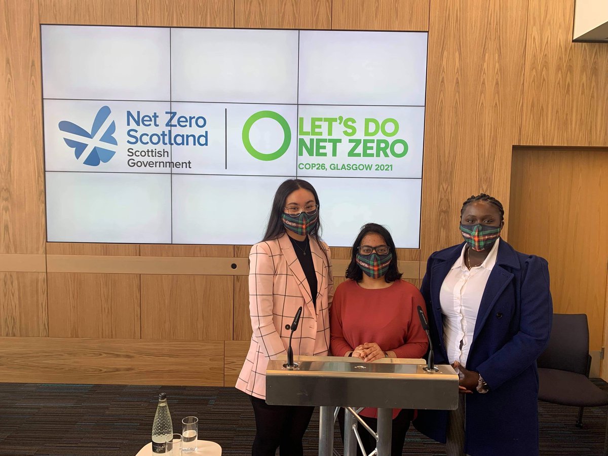 RevatiCampbell's tweet photo. Fantastic to attend @ScotGovFM pre-COP 26 keynote with @Victory_MSYP and @MSYPBari  addressing young people on the complexities of Scotland’s part in Climate Resilience and what the future holds. 

1/2 https://t.co/gXLub7sK32