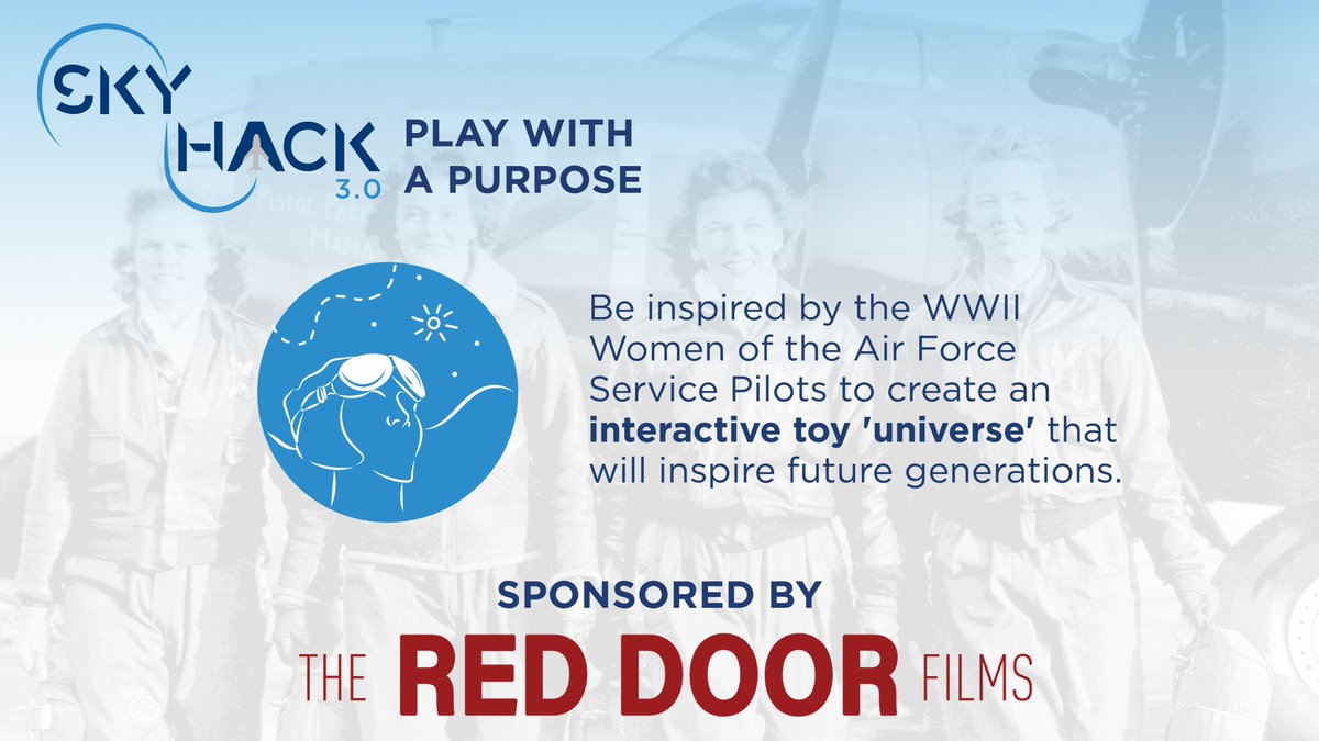 SkyHack_KSU's tweet photo. We would like to give a huge thank you to our sponsors for the Play with a Purpose challenge stream, @FlyGirlsWW2!
Your support is truly appreciated and we're looking forward to an exciting event! Students can sign up for #SkyHack (Nov 5-7) at https://t.co/TabpJpQuzt https://t.co/IDzaCKC4oU
