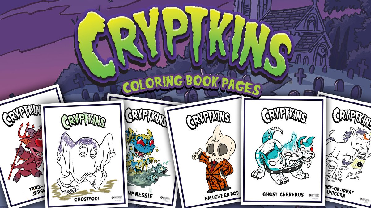 Cryptkins and coloring books: Name a more perfect duo... we'll wait. ✏️☠️🎃

Get in the spooky spirit with our Cryptkins Halloween coloring book pages!

Click here for the full booklet: bit.ly/CryptkinsColor…
