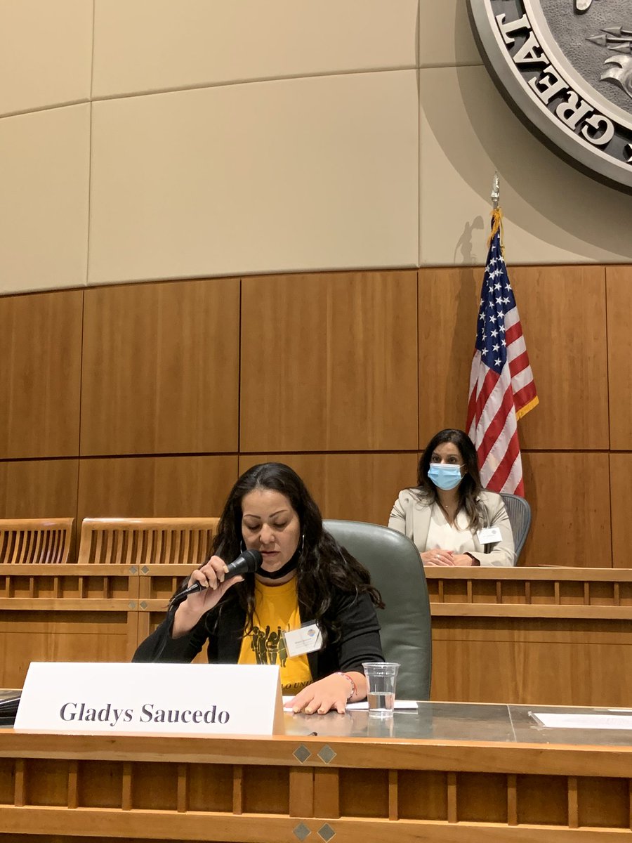 Much is said on how dependent NM is on oil &amp; gas but little is said on how dependent the industry is on immigrants, Latinos &amp; undoc workers. My mixed-immg status family didn’t get federal stimulus checks but my husband wrks in the oilfields, Gladys Saucedo, Hobbs resident #nmleg
