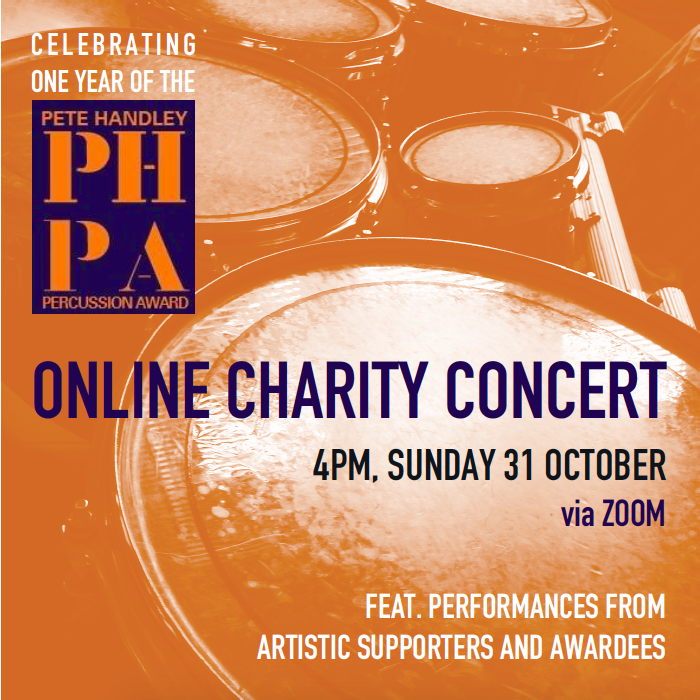 PHPercAward's tweet photo. 🥁✨🥁Join us at 4pm this Sunday! Featuring students from @RCMLondon, @MusicAtWells and @surrey_arts alongside @box9d, @LucyLandymore &amp; more! (Zoom link: https://t.co/w3pvbfW8pV) https://t.co/wnGaDh6xYM