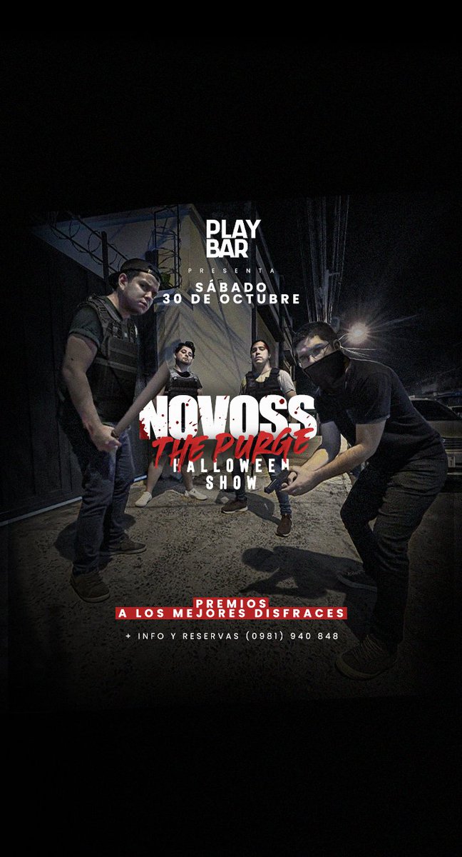 A lo Counter-Strike nos vemos este sábado dese las 21hs en #PlayBarpy (Avda. Del Yacht y Golf Club No. 11) para un show más de esta banda de inadaptados 🚨

🎃 Acceso al juego: Gratuito 
🎭 Tenida: L-gante