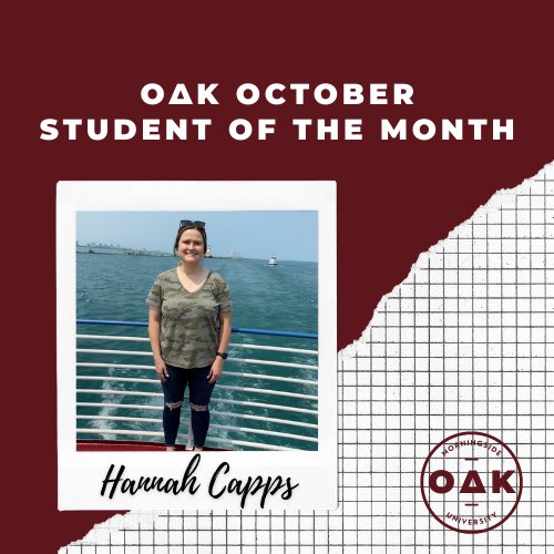 MorningsideODK's tweet photo. Congratulations to our October Student of the Month - Hannah Capps https://t.co/CK7QenMJH5