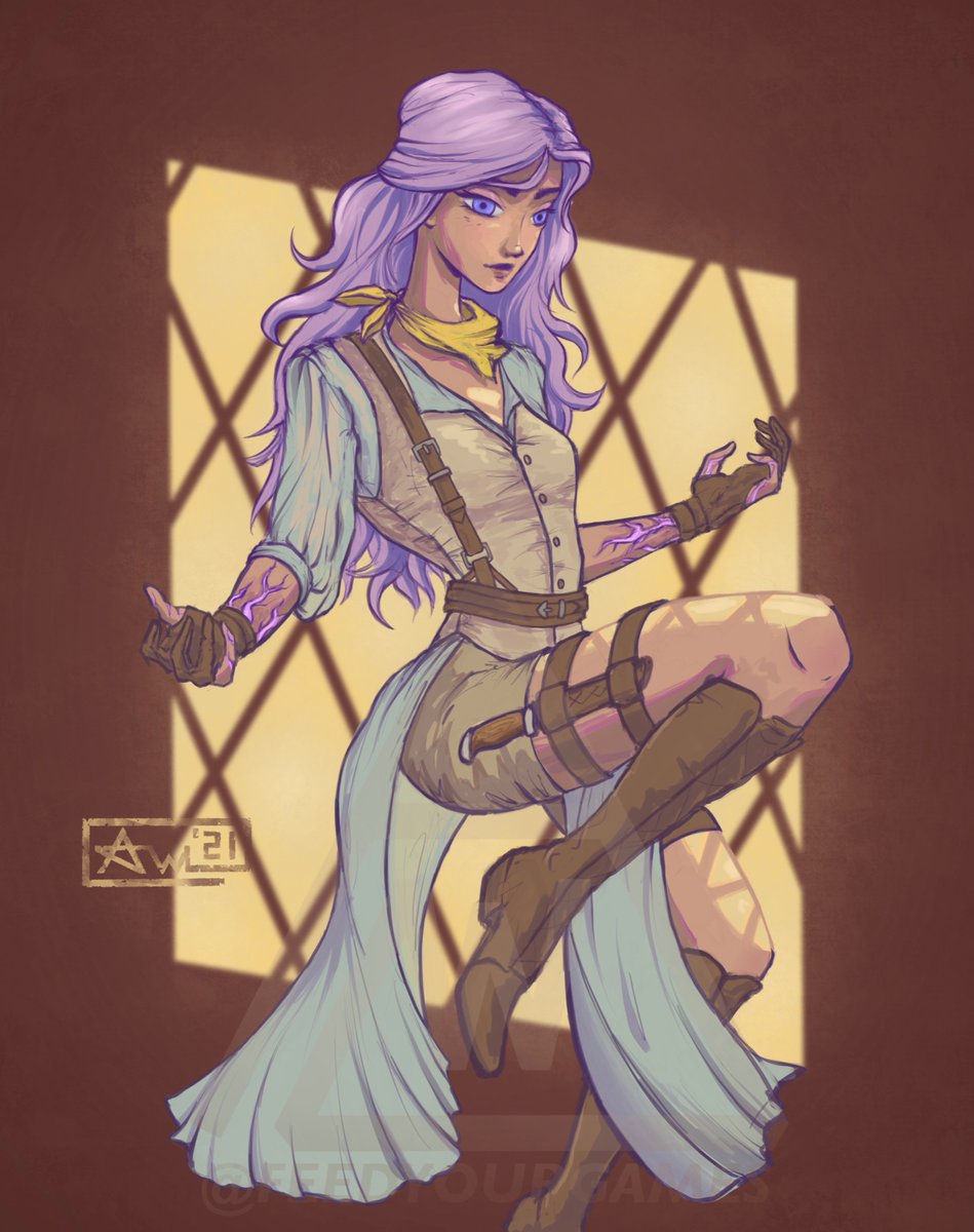 FeedYourGames's tweet photo. Imogen from #CriticalRoleCampaign3 

So excited about Laura’s new character! #criticalrolefanart #CriticalRoleSpoilers https://t.co/bVBYP1Nnur