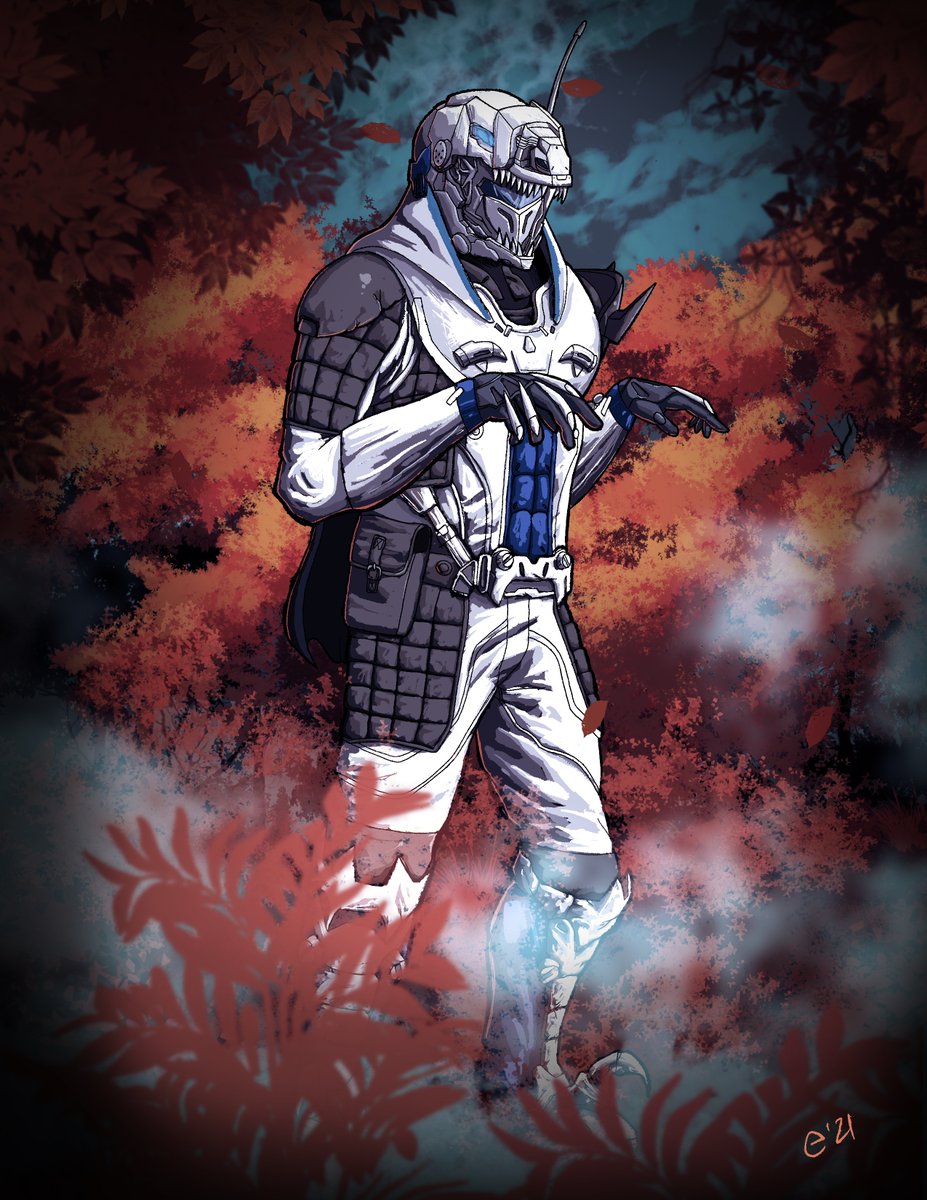 ericinks's tweet image. Clever Guardian.

#destiny2 #destiny2art #destinyart #FOTLArtShow2021  #bungie