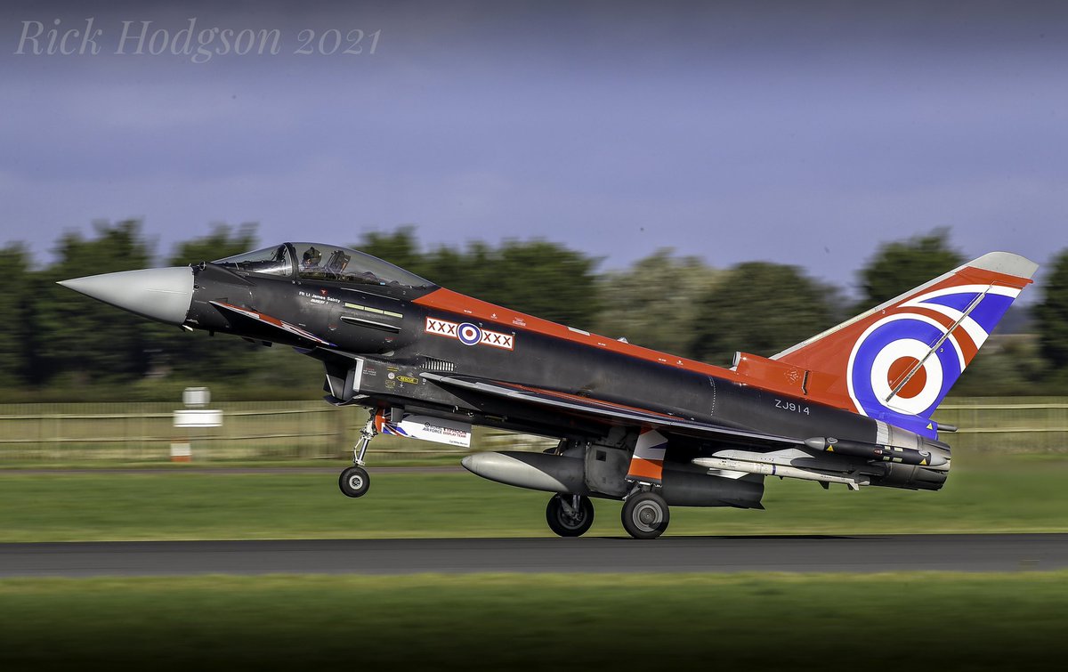 RickHodgson9's tweet photo. Finally managed to shoot ZJ914 aka "Blackjack" in some lovely winter light over at RAF Coningsby yesterday 👍 https://t.co/Z7bHlq3rJH