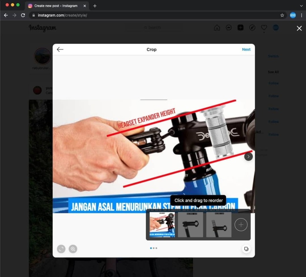 yussanid's tweet image. mantab, kini #instagram #instagramweb #instagramdesktop bisa upload multi gambar, 

makin simpel dan cepat, kini tak perlu lagi buka smartphone.