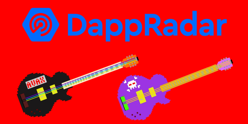 avaxpunks's tweet photo. Nice Update! #avaxguitars is now listed on the awesome DappRadar! πΈπ The first EVER Generative Guitar #NFT in the world! 7777 Limited #Guitars with #Scratchplates, #frets, necks, bridges and a lot more! A First Ever! #avax #avalanche $avax https://t.co/XoSN83afpD