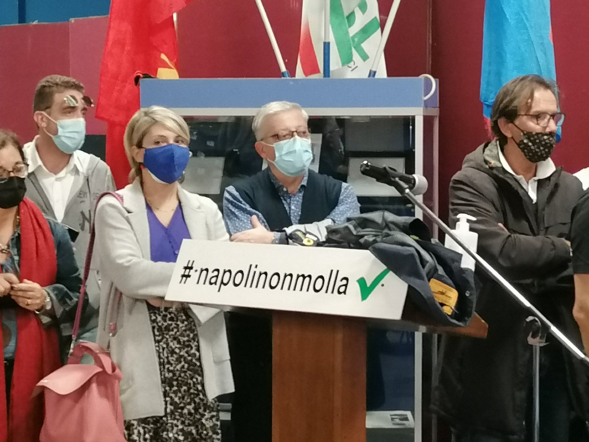 🟥⚙️ La vice ministra <a href="/MISE_GOV/">Assessorato allo Sviluppo Economico di Bugliano</a> @Ale_ToddeM5S incontra i lavoratori e le lavoratrici della #Whirlpool di #Napoli.

#NapoliNonMolla