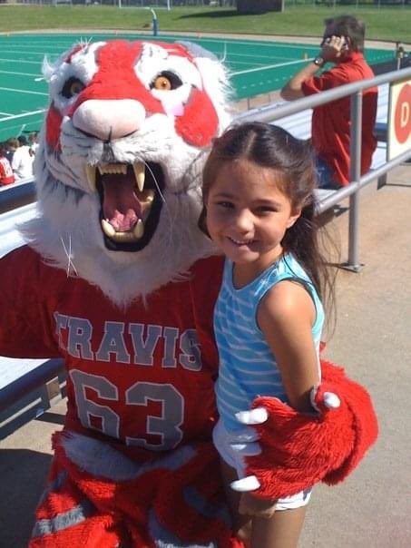 At the age of 5 we knew she would be a Travis Tiger! Love this memory!  It’s a Great Day to be a Travis Tiger🐾🎉📣