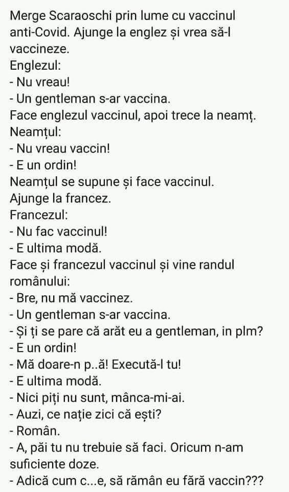 vaccin romani