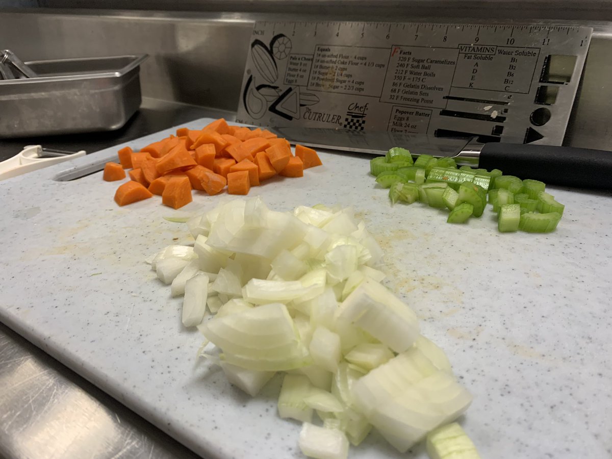 satellitecenter's tweet photo. Look who’s back in the kitchen today at the Satellite Center! @satcenterca TMs are creating a delicious vegetable soup 🥣 as they get back to cooking post Ida. Thank you to everyone who made this day possible. #ProStart #BuildingBlocksNotBarriers @SCPPS @HahnvilleHigh https://t.co/CiHcxnJWWN