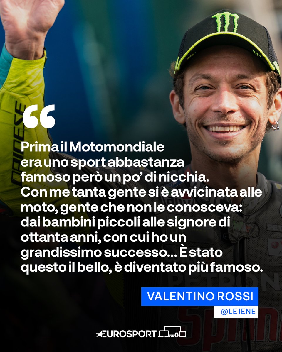 Eurosport_IT's tweet photo. Solo Valentino Rossi può vantare un pubblico così trasversale 😅🥰

💬 https://t.co/jkrXruts7f

#ValentinoRossi | #MotoGP https://t.co/tYzfC7CC9Z