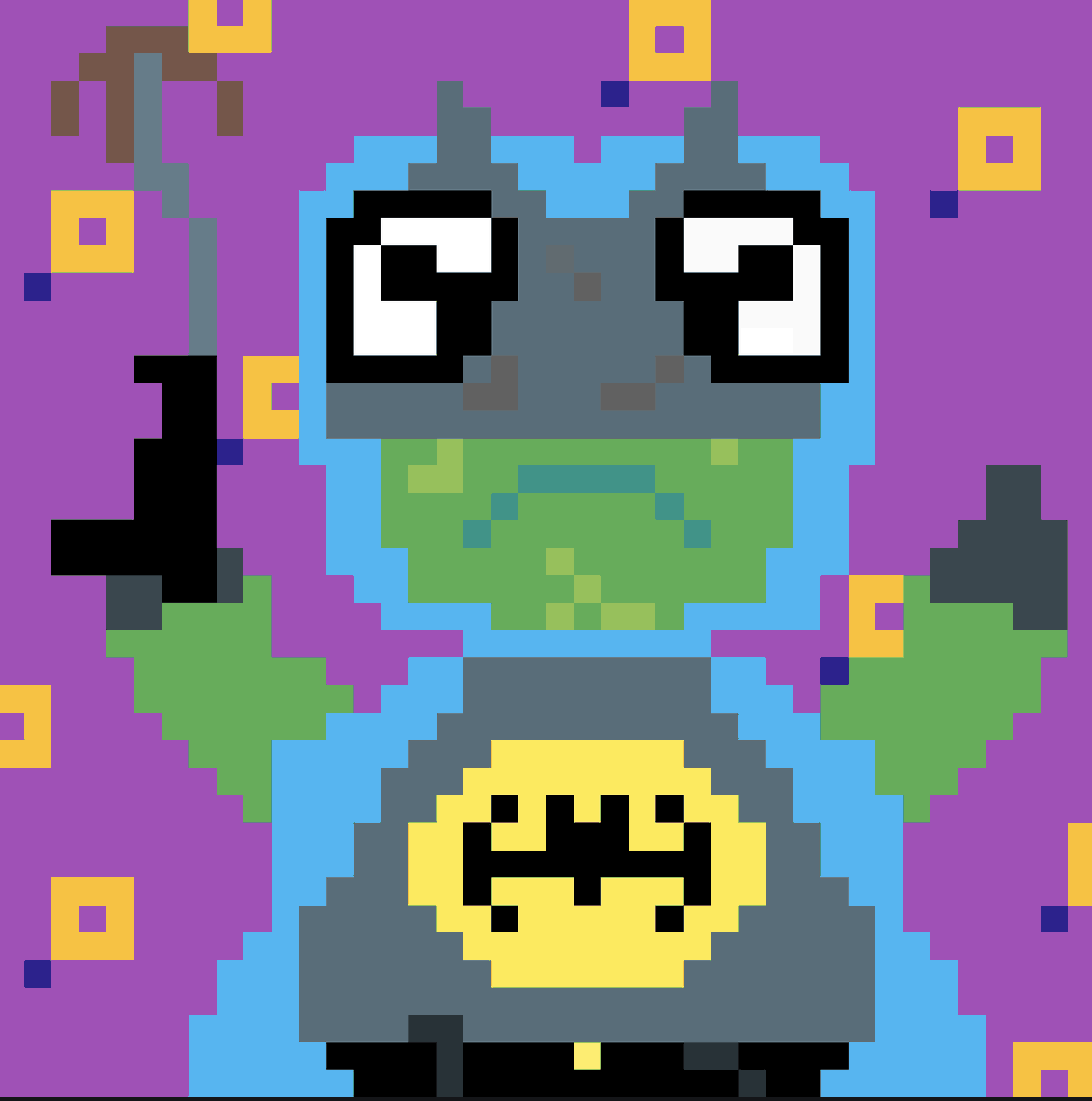 ExiomTurtle's tweet image. ALL 13/13 from the Exiom Turtle Collection are going to be posted here. An offer of $250 was not accepted by Addie04 on @opensea for TURTLE 01!🔥🔥🔥