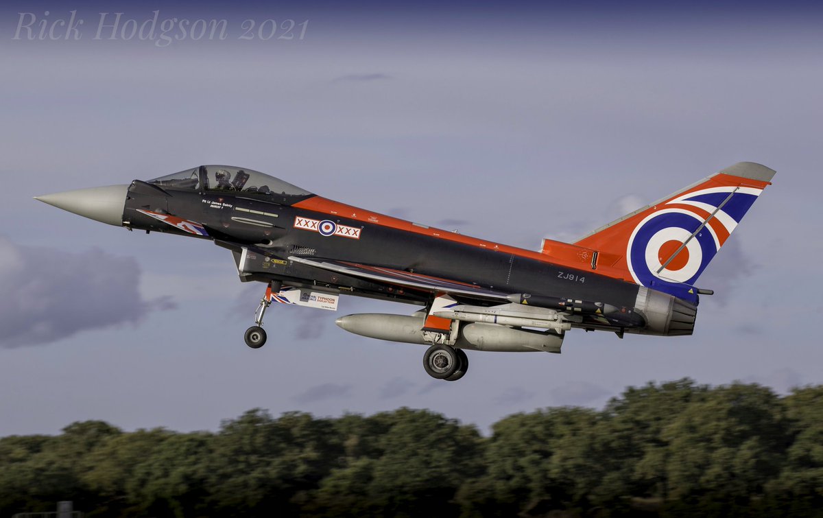 RickHodgson9's tweet photo. Finally managed to shoot ZJ914 aka "Blackjack" in some lovely winter light over at RAF Coningsby yesterday 👍 https://t.co/Z7bHlq3rJH