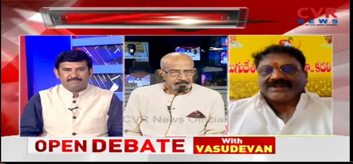 mmasambedkar's tweet photo. 7:30పీఎం..విత్ వాసుదేవన్ CVR news లైవ్ డిబేట్.. 
https://t.co/xfiWQWahFI https://t.co/x320qxMlZ0