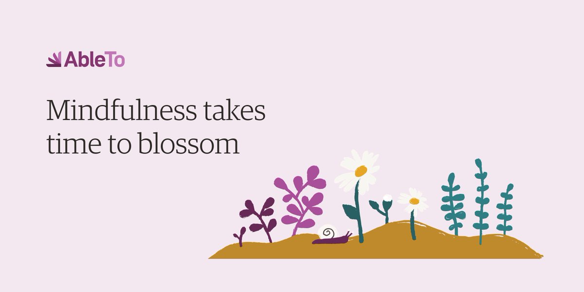 AbleTo_Health's tweet photo. Putting in a few minutes now to focus on your mental health can set you down the path to brighter days in the future. It’s never too late to commit to taking time for your mental health. Join us in taking the pledge today at https://t.co/YUg7IZvtwc. #AbleToTakeTime #mentalhealth https://t.co/MpkvFp7sk2