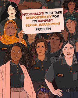 @McDonalds workers in 10 cities are walking out on STRIKE today bc McDonald’s failed to address the pervasive pattern of sexual harassment in their stores.

McDonald’s: Listen to survivors!

metoomcdonalds.org #FightFor15 #metoo #Striketober #DemCast #Fresh