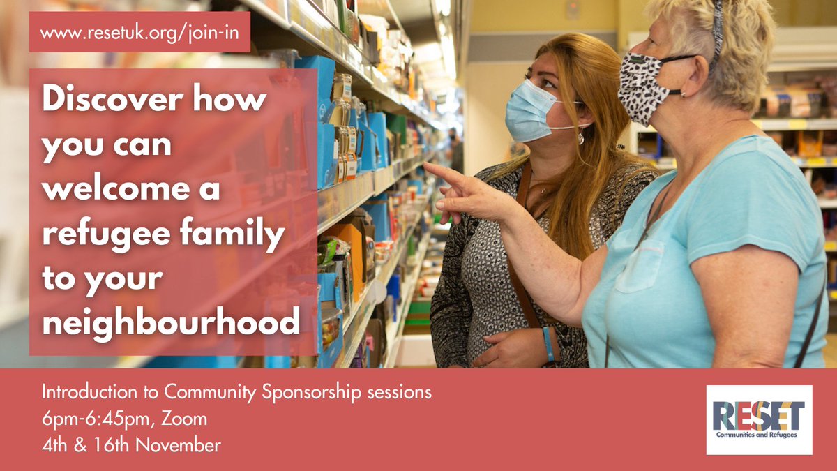 Reset Communities for Refugees 🧡 tweet media