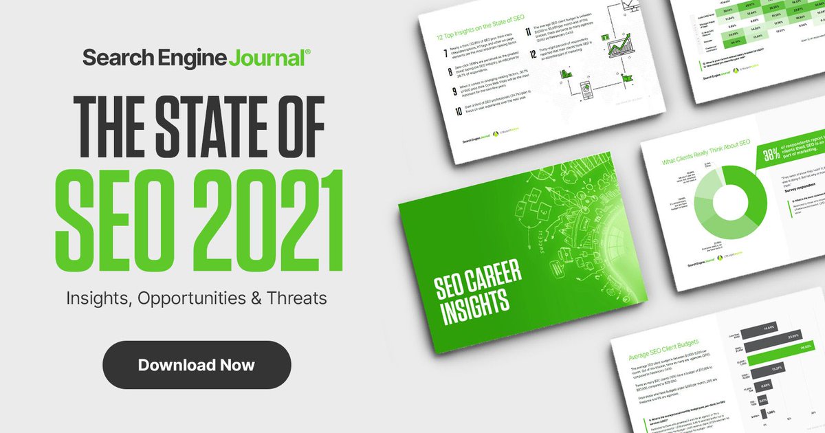 Make your SEO efforts count! Our State of SEO 2021 Report includes all the data you need to generate more qualified sales and marketing leads for you and your clients. Get access now! bit.ly/3GnPFaK