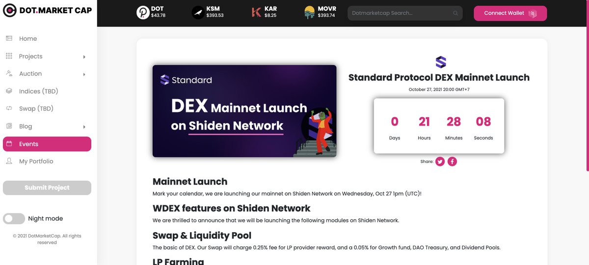 Check out this awesome page on <a href="/DotMarketCap/">DotMarketCap</a> for our DEX countdown! #standarddefi $STND

📌 dotmarketcap.com/event/1997/sta…