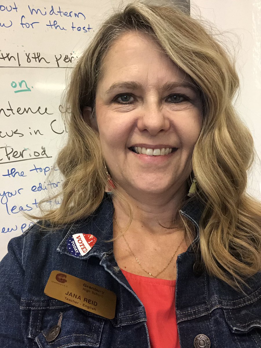 I voted. Have you? Use your #teachervoice