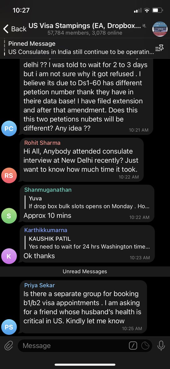 Raulbhat's tweet photo. @DrSJaishankar 43k Indians impacted as there are NO Dropbox slots for visa re-stamping! There are telegram groups created &amp; everyone is in PAIN. This situation should be reviewed by EXTERNAL AFFAIRS team asap. Open more kiosks in Delhi, Mum, Hyd. #dropbox #USvisastamping https://t.co/BB0zMnFrCU