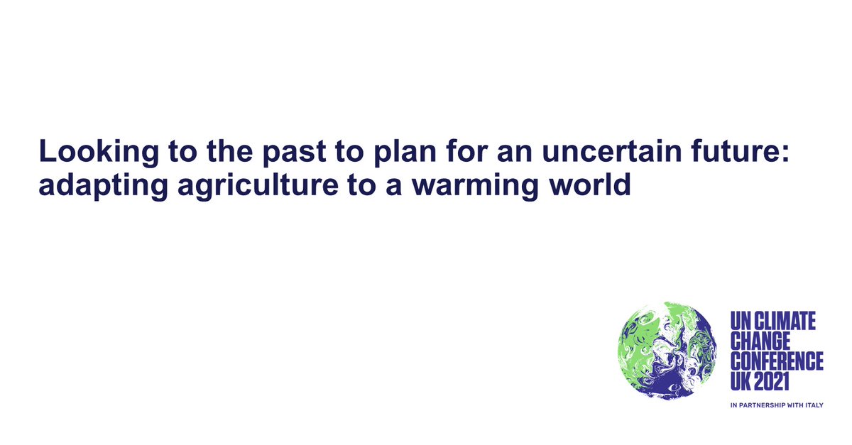 Professors Matt Jones and Malcolm Bennett look to the past to prepare for our future. Understanding how plants respond to environmental stress is helping farmers adjust to #ClimateChange bit.ly/3AY1ujR #COP26 @UoNFutureFood <a href="/UoNBiosciences/">UoNBiosciences</a>