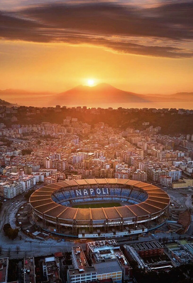 BintingM's tweet photo. San Paolo Stadio～Naples, Italy🇮🇹                     #NaturePhotography #travel https://t.co/z2n5QGXzJY