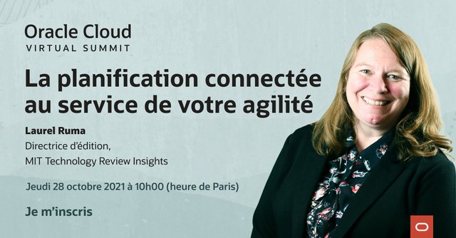 Laurel Ruma de @mit_insights revient sur l’importance d’une #planification connectée et transversale lors de notre #VirtualSummit. Réservez vite votre place. bit.ly/3nooS56