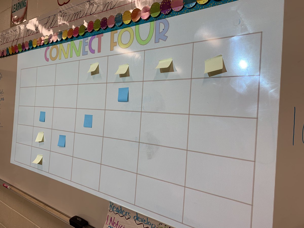 JenCam413's tweet photo. Students had a great time reviewing for a quiz this morning. We combined what we had been learning with a game of Connect 4. @Allin157c @Chelsea_Tigers @wearechelsea @157clearns https://t.co/z1X01PAFlA