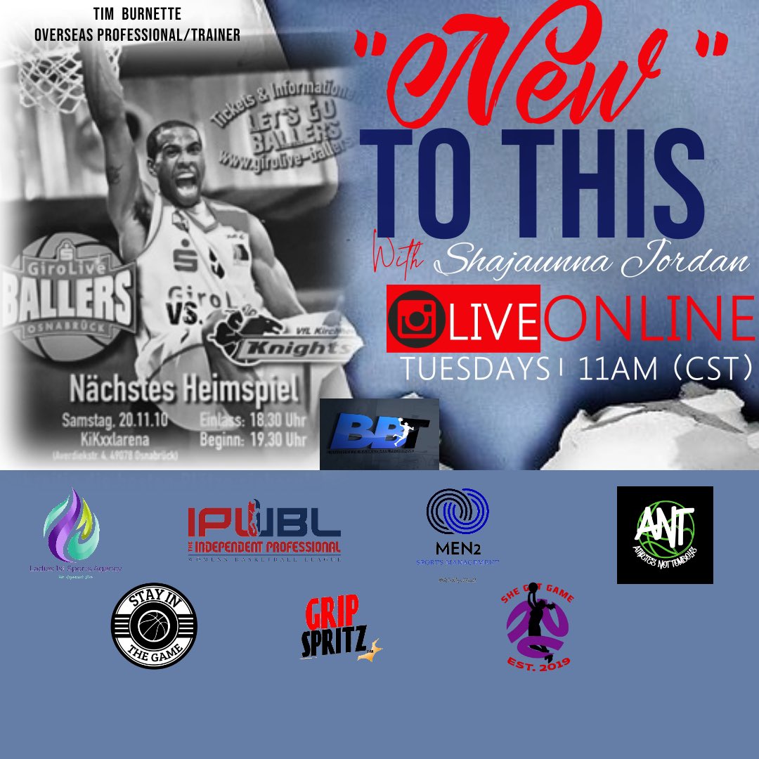 CBreezeWBB's tweet photo. Today we welcome our special guest Mr. Tim Burnette, Overseas Professional &amp; Trainer in Houston, TX. Live IG: Ladies1stSportsAgency at 11am! #AthletesNotTomBoys #Men2 #WeRepHim2 #WeRepHer https://t.co/Mc5DZF0Rx9