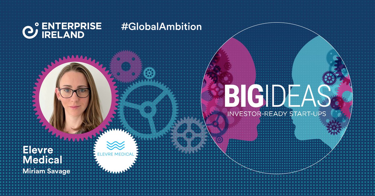 EI_bigideas's tweet photo. @ElevreMedical will present their solution to relieve breathlessness in COPD patients at Big Ideas 2021! Tune in on the 11th Nov. to see Miriam Savage present their Big Idea!

@nuigalway @BioInnovate_Ire https://t.co/gdrYJwAKR9