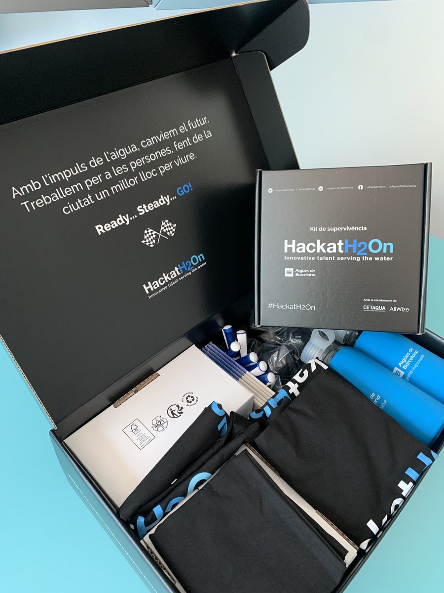 HackatH2On's tweet photo. Ja som a la setmana del desenvolupament de les solucions de cada repte. 🔝

Cada participant té a les seves mans un kit que els ha d'ajudar a assolir els seus objectius🔧

Estem segurs de que ho aconseguiran🚀 https://t.co/O8mMtRvXLz