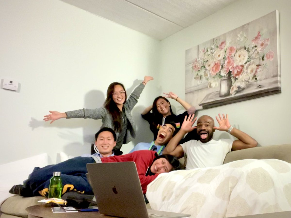 Attending #ASTRO21 with the best co-residents in the world (convince me otherwise) was a dream come true! 
Truly amazing to see so much exciting innovation in our field 🙌 <a href="/ASTRO_org/">ASTRO</a> <a href="/UCSFCancer/">UCSF Helen Diller Family Comprehensive Cancer Ctr</a> <a href="/UCSF/">UC San Francisco</a> <a href="/xtinaphuong/">Christina Phuong</a> <a href="/hRThom/">Horatio Thomas</a> <a href="/BenLiMD/">Ben Li</a> <a href="/WilliamCChen1/">William C Chen</a>