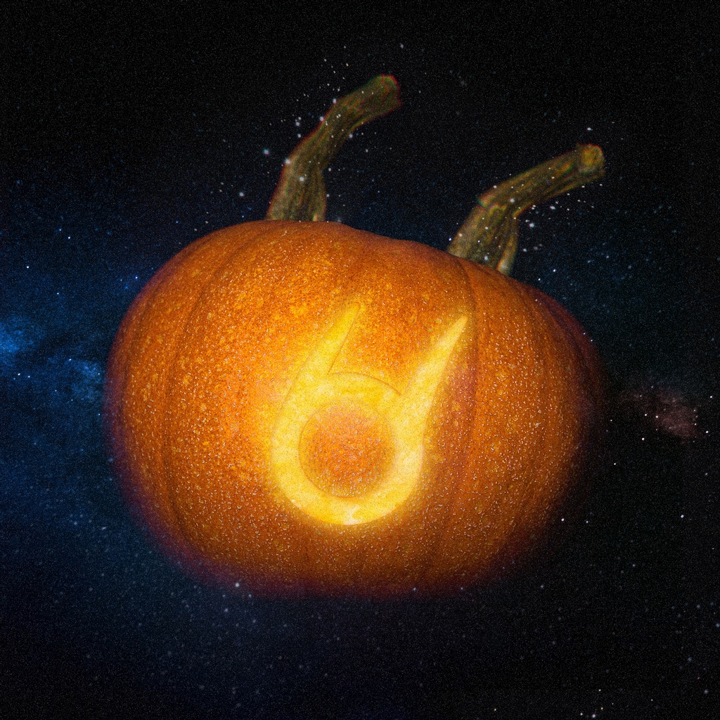 The pumpkins we have back home are slightly different than Earth pumpkins, but they do the trick (or treat). ALSO <a href="/updogydog/">updog</a> and I have something spooky for you this Friday so make sure you're ready 🧟