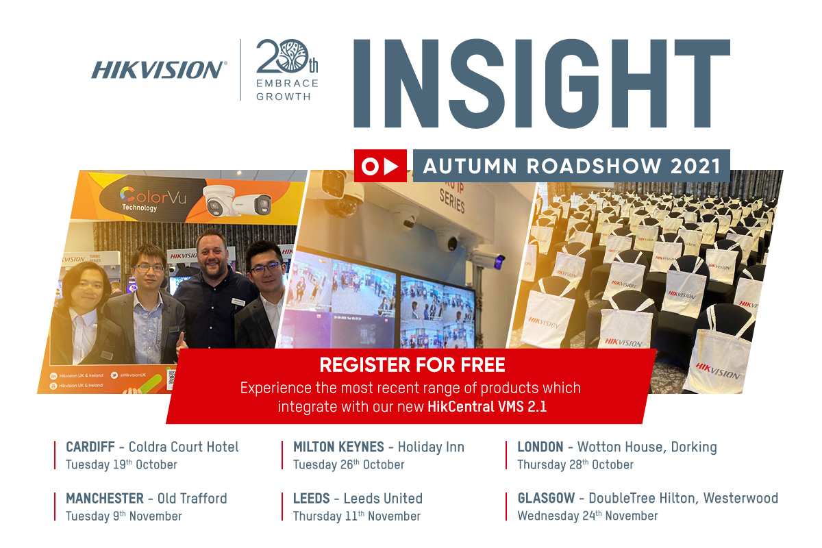 Register for FREE to our Insight Roadshow to experience the most recent range of products that integrate with our NEW HikCentral VMS 2.0 and enjoy a free lunch and innovative day!

👉 Register today >> lnkd.in/deKdwja