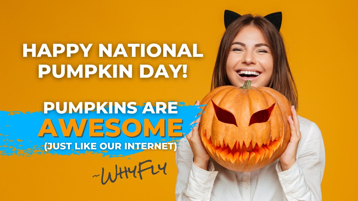 GetWhyFly's tweet image. Carve &apos;em, paint &apos;em, cook &apos;em, plant &apos;em...How are you celebrating National Pumpkin Day?