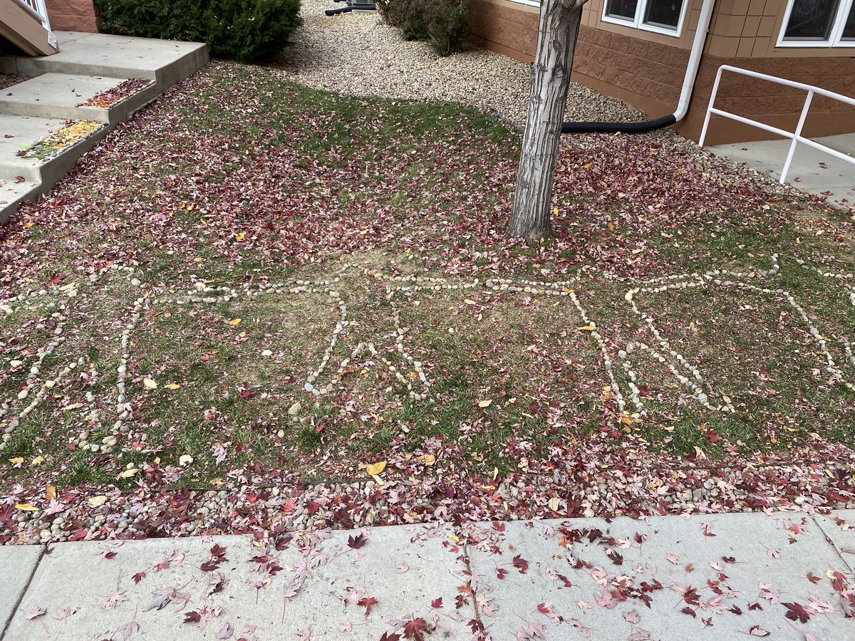 BCDSchoolNews's tweet image. MS Visual Art class has been busy dressing up campus in the Andy Goldsworthy tradition. #andygoldsworthy #ibarts #middleschool #campus #fallinboulder